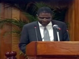 Haiti - FLASH : Enex Jean-Charles presented his General Policy to the Senators