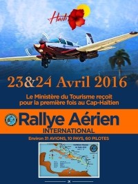 Haiti - Sports : A young haitian woman pilot in the Caribbean Air Rally 2016