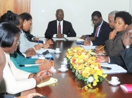 Haiti - Elections : Meeting of the Head of State with the members of CEP
