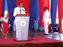 Haiti - Politic : Prime Minister celebrates May 1st in Jacmel