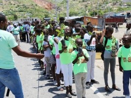 Haiti - Social : Youth celebrates May 1st