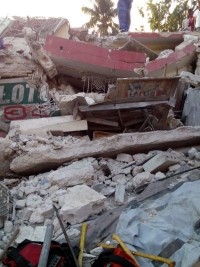 Haiti - FLASH : A house collapses, 5 dead and ten injured