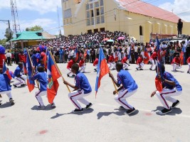 Haiti - Politic : Grand parade of flag in Arcahaie