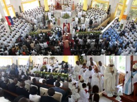 Haiti - Religion : Ordination and enthronement of the New Bishop of Hinche
