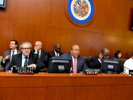 Haiti - Politic : Intervention by the Chancellor of Haiti to the OAS