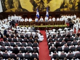 Haiti - Politic : The de facto President of Haiti, attends inauguration of Danilo Medina
