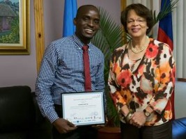 Haiti - Social : Winner of Young Haitian Journalist Award