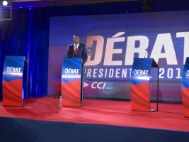 Haiti - Elections : Presidential Debate, Jovenel Moïse sole candidate present !