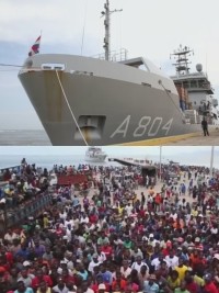 Haiti - FLASH : A Dutch aid ship turned back for fear of a riot