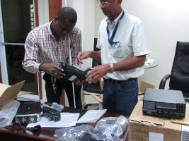 Haiti - Technology : Donation of emergency communications equipment