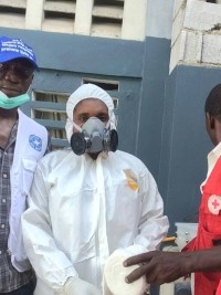 Haïti - FLASH : Décontamination d'urgence du Commissariat de Petit-Goâve