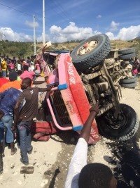Haïti - FLASH : Terrible accident, une vingtaine de morts des dizaines de blessés