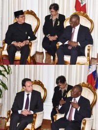 Haiti - Diplomacy : Two new ambassadors extraordinary and plenipotentiary