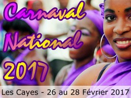 Haiti - Culture : The 2017 National Carnival will take place in the city of Les Cayes