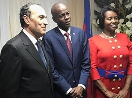 Haiti - Politics : Jovenel Moïse met with the representative of King Mohammed VI