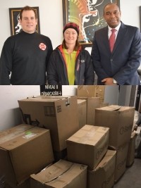Haiti - Quebec : Donation of Granby firefighters' equipment