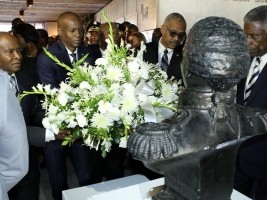 Haïti - Politique : Moïse, commémore le 214e anniversaire de la mort de Toussaint Louverture