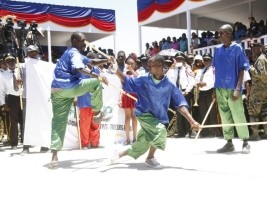 Haiti - Heritage : «Jeu de bâton» a fighting art of the native army