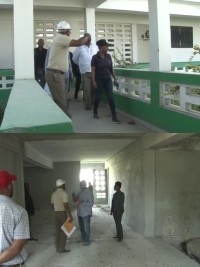 Haïti - Politique : Visite de suivi des travaux de l’Hôpital pour les policiers