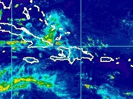 Haiti - FLASH : Transition of a tropical wave, risks of floods
