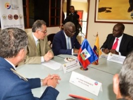 Haiti - Army : Towards the strengthening of military cooperation with Ecuador