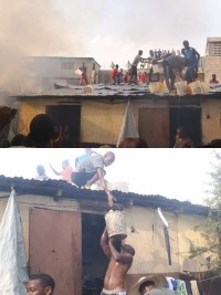Haiti - FLASH : Fire at the Salomon market, considerable damage
