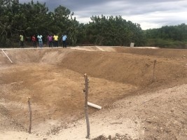 Haiti - Agriculture : Construction of a hatchery of 200,000 fry/year