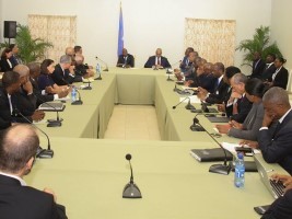 Haïti - Économie : Moïse se réuni avec le secteur privé des affaires