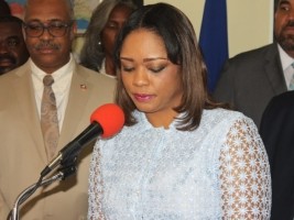Haiti - Politics : Installation of Stéphanie Auguste at the Ministry of Social Affairs