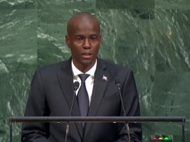 Haiti - FLASH : Jovenel Moïse evokes the army of Haiti at the tribune of the UN