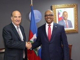 Haiti - Politics : PM received Kenneth Merten