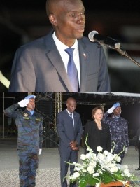 Haiti - FLASH : MINUSTAH, Jovenel Moïse thanks the UN