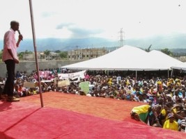 Haiti - Politics : President Moïse to the launch of the KOSOL cooperative
