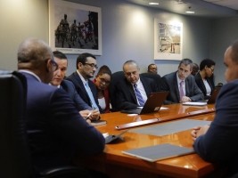 Haiti - Politic : PM met a delegation of the IDB