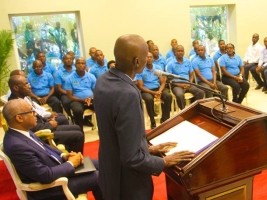 Haiti - Training : Departure for Cuba of 21 executives fellows of the DINEPA