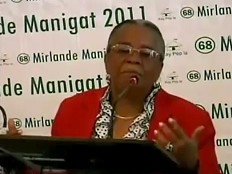 Haiti - Elections : Mirlande Manigat launch her campaign