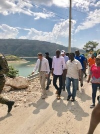 Haiti - Politic : The construction of major roads financed by the European Union