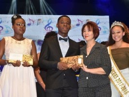 Haiti - Social : Peguy R. Chavannes Champion of singing contest inter Lycée of the Caribbean
