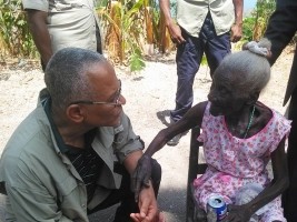 Haiti - Social : The oldest woman in Haiti will never be alone again !