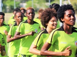 Haïti - Challenge CFU : Nos Grenadières seniors à l’entrainement
