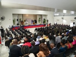 Haiti - Security : Graduation of the 5th Promotion of Police Commissaires