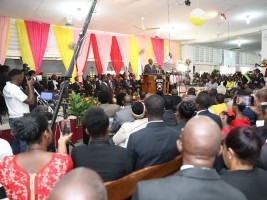 Haïti - Politique : Jovenel Moïse honoré par la Mission Évangélique Baptiste du Sud