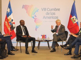 Haïti - FLASH : Moïse discute des Visas avec le Président du Chili