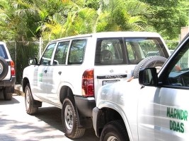 Haiti - Agriculture : Delivery of new vehicles to new departmental directors