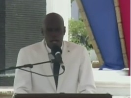 Haiti - Flag 215th : «Thanks to the Haitian epic, humanity becomes universal» dixit Jovenel Moïse