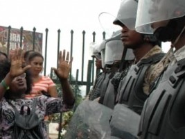Haïti - Social : Manifestation pour le salaire minium, répression maximum