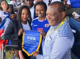 Haiti - France 2018 : Our Grenadières well supported on the spot by the Haitian officials