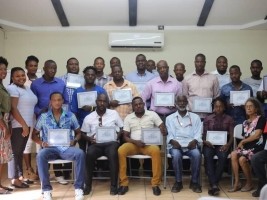 Haiti - Politic : Training of the road staff of the PAP Town Hall