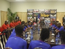 Haiti - Football : Big promises of Moïse to the senior Grenadiers