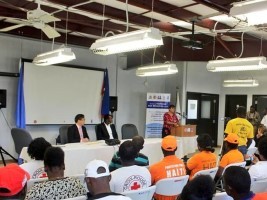 Haiti - Japan : Donation batch of equipmenQuickMenuLabelt and emergency response equipment